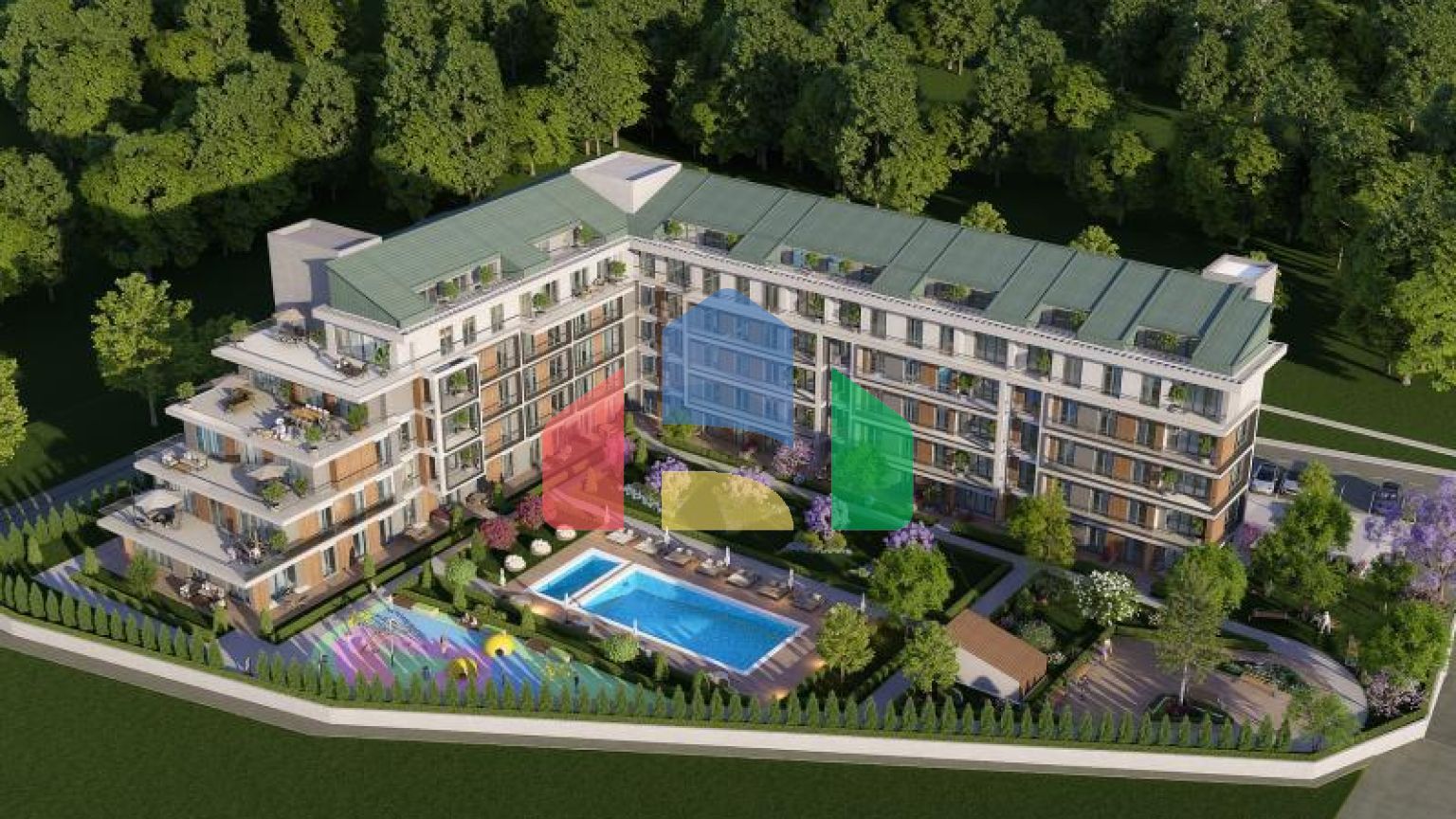 Квартира 1+1 в Стамбуле