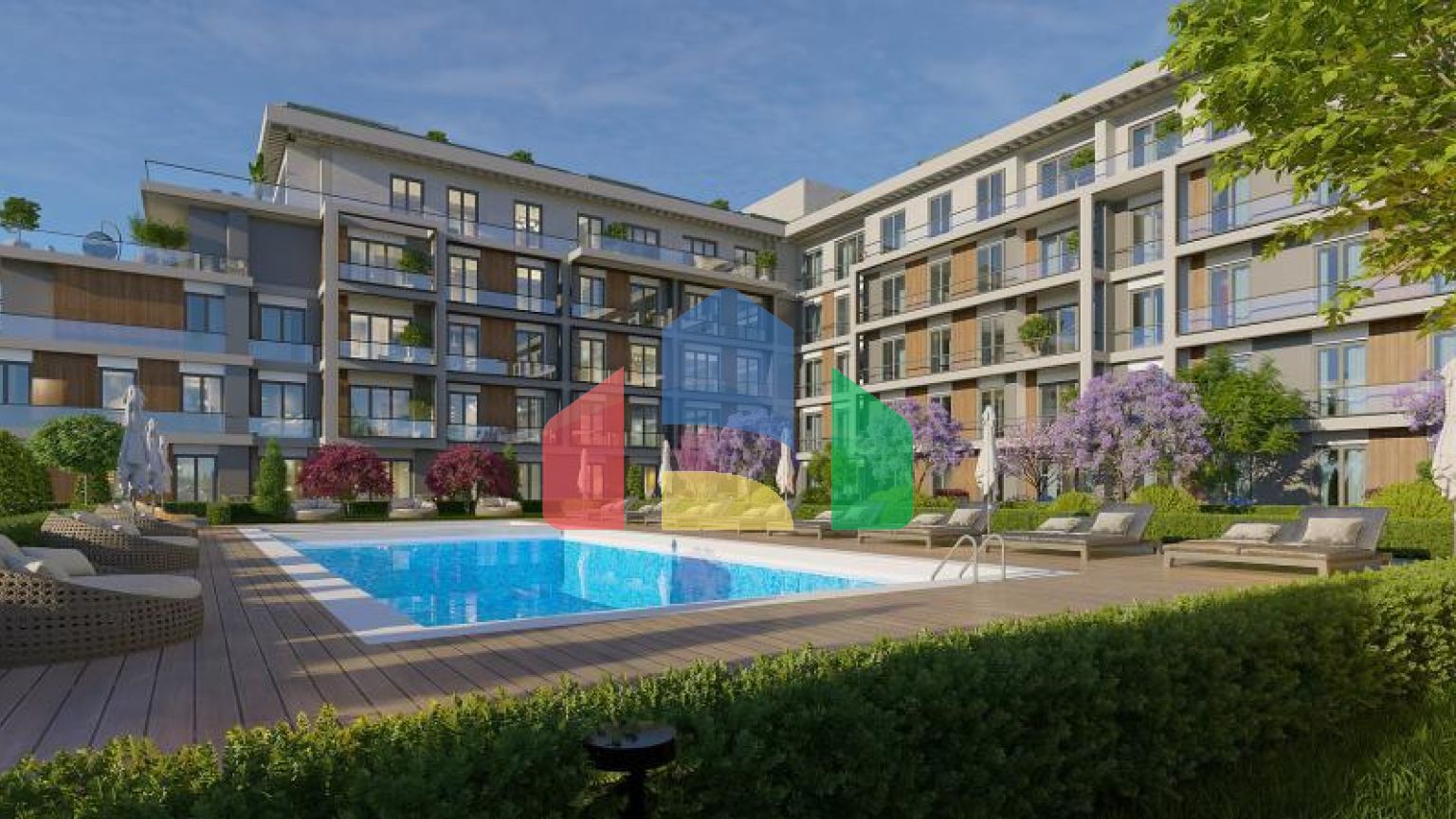 Квартира 1+1 в Стамбуле