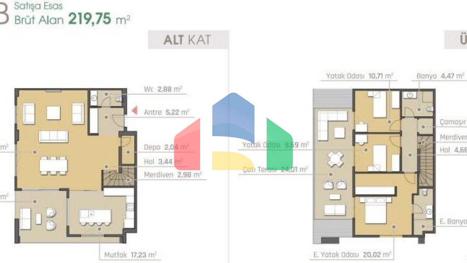 Квартира 1+1 в Стамбуле