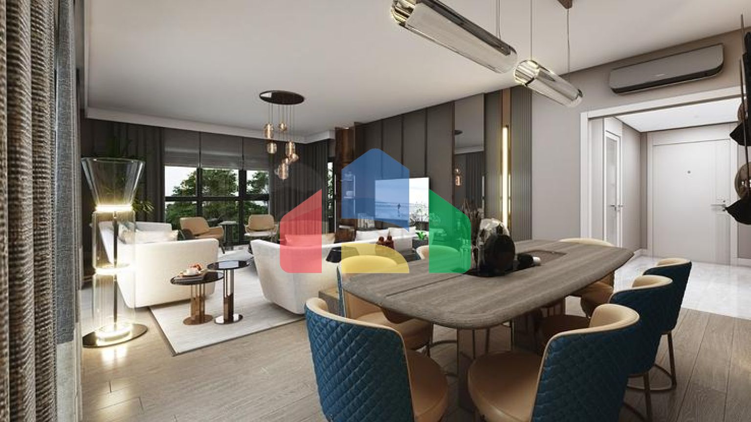 Масштабный жилой комплекс в центре района Пендик