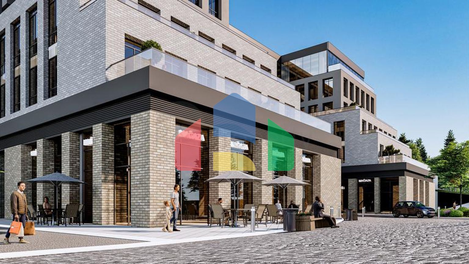 Масштабный жилой комплекс в центре района Пендик