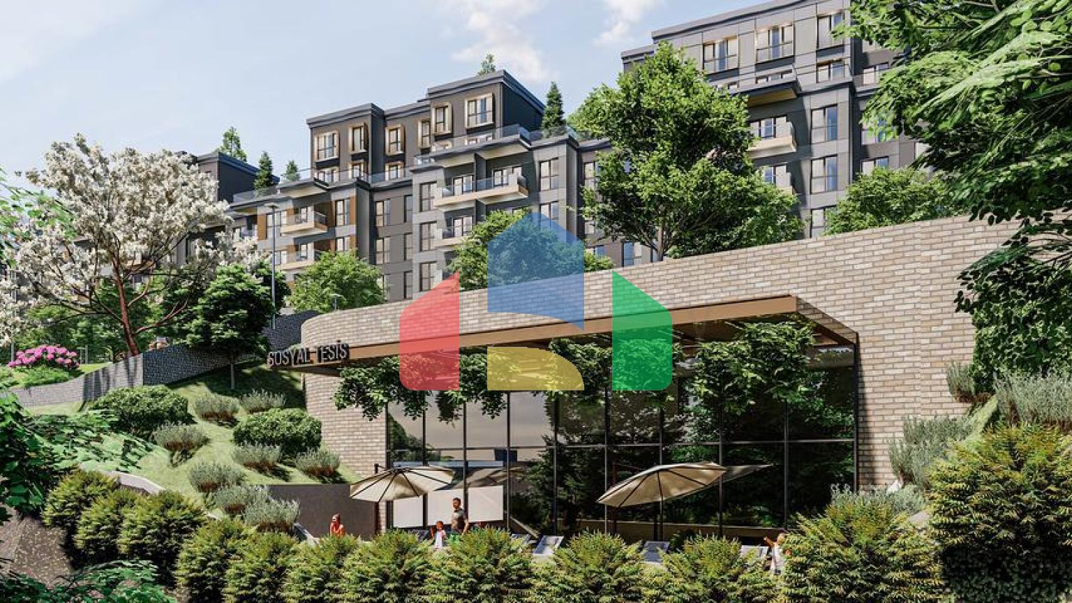 Масштабный жилой комплекс в центре района Пендик