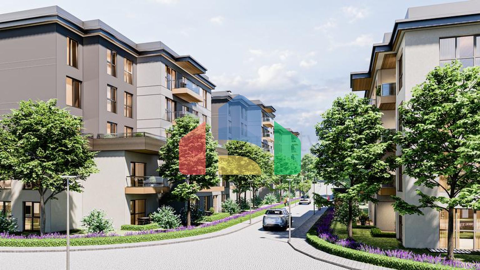 Масштабный жилой комплекс в центре района Пендик