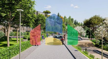 Масштабный жилой комплекс в центре района Пендик