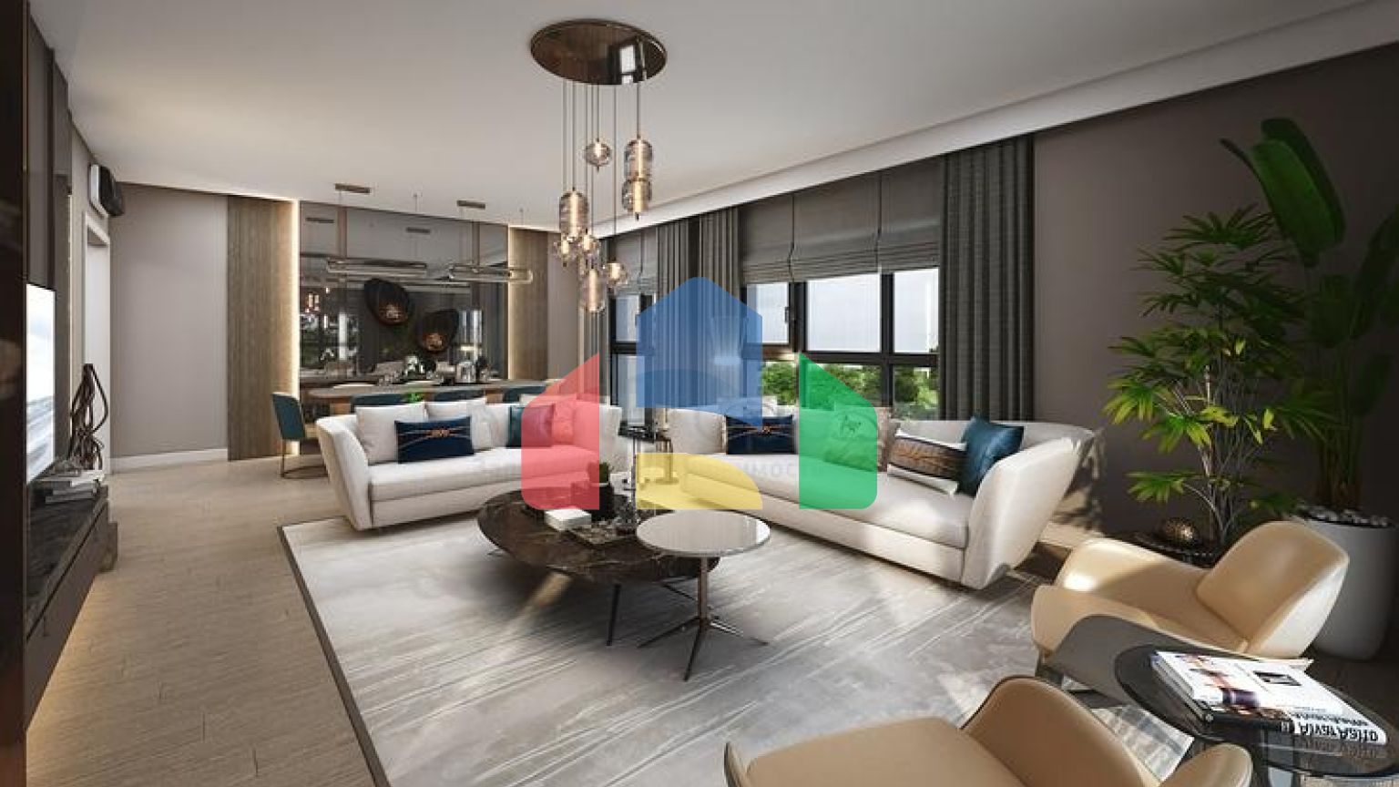 Масштабный жилой комплекс в центре района Пендик