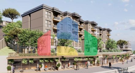 Масштабный жилой комплекс в центре района Пендик