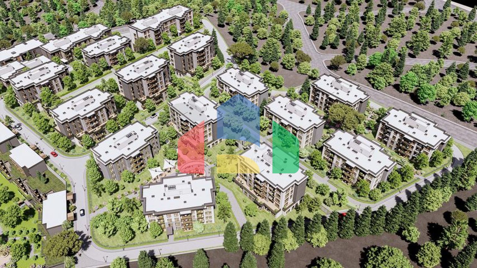 Масштабный жилой комплекс в центре района Пендик