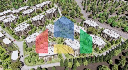 Масштабный жилой комплекс в центре района Пендик