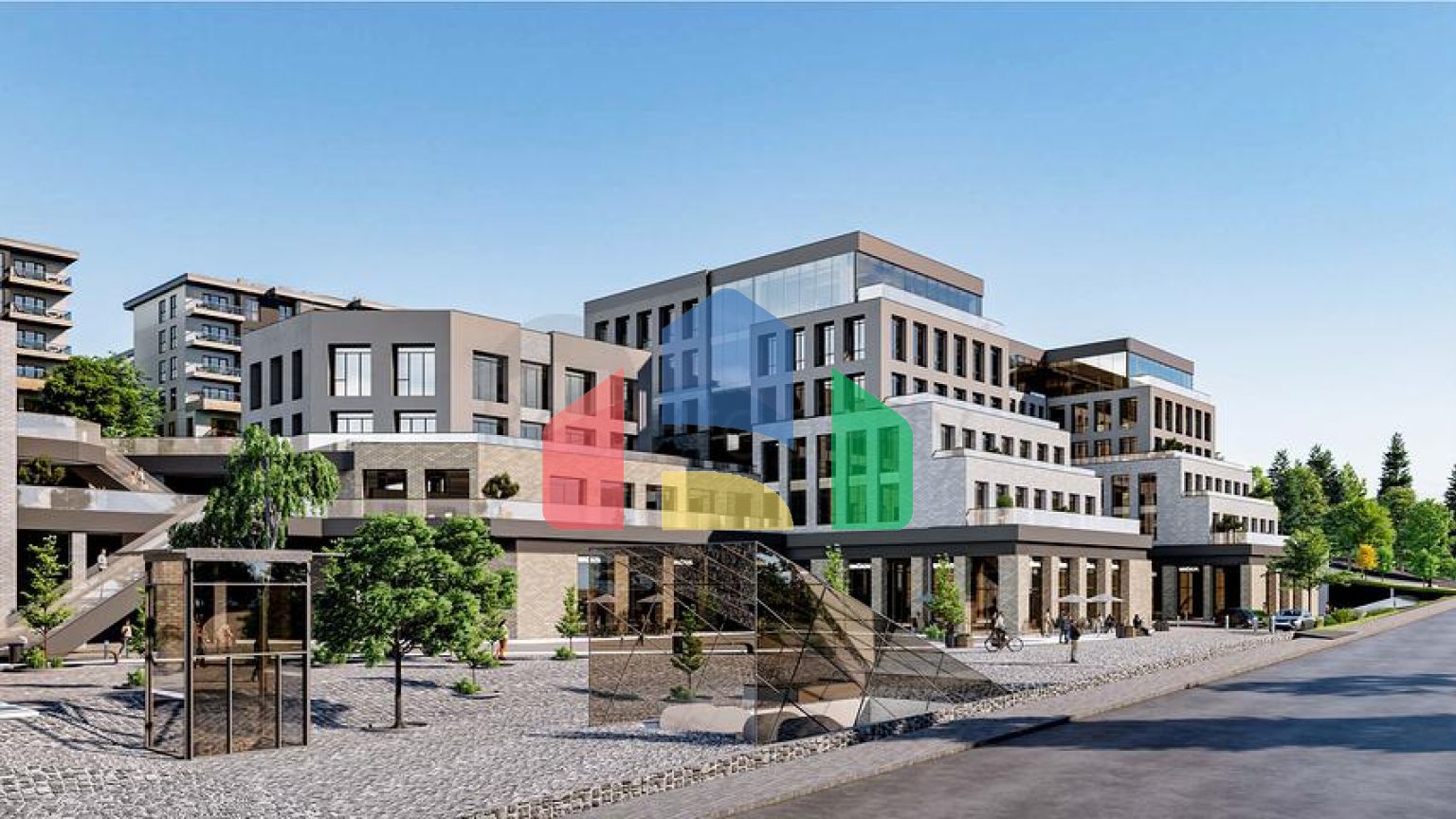 Масштабный жилой комплекс в центре района Пендик