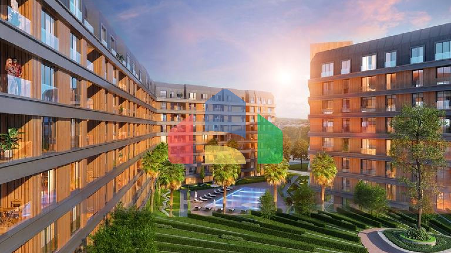 Житловий комплекс сімейної концепції, поруч з метро станцією