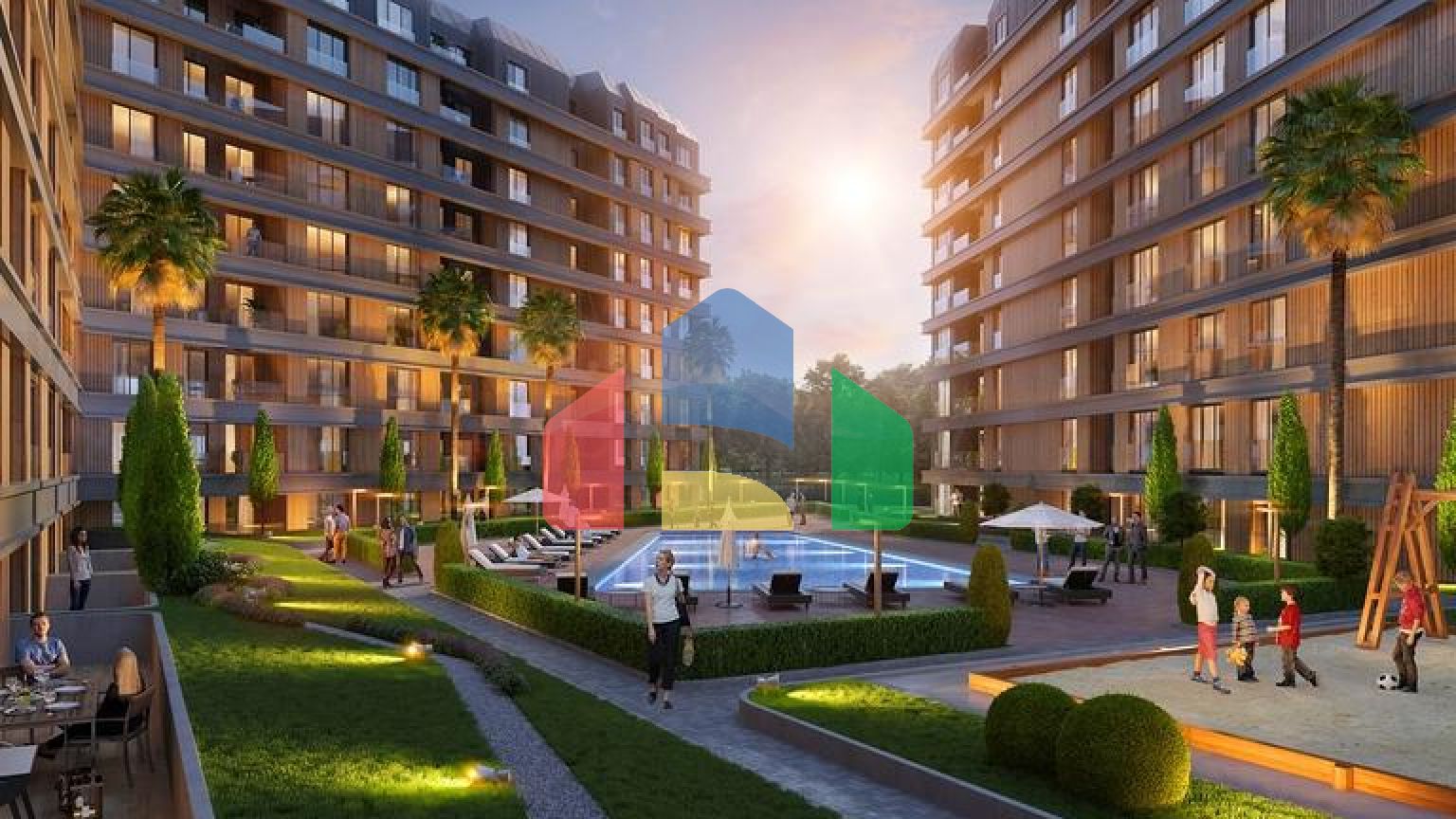 Житловий комплекс сімейної концепції, поруч з метро станцією