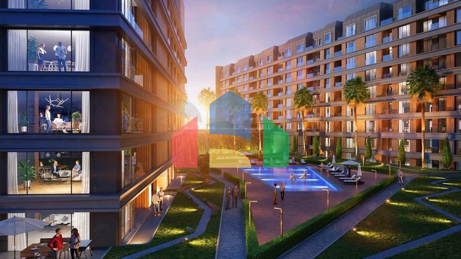 Житловий комплекс сімейної концепції, поруч з метро станцією