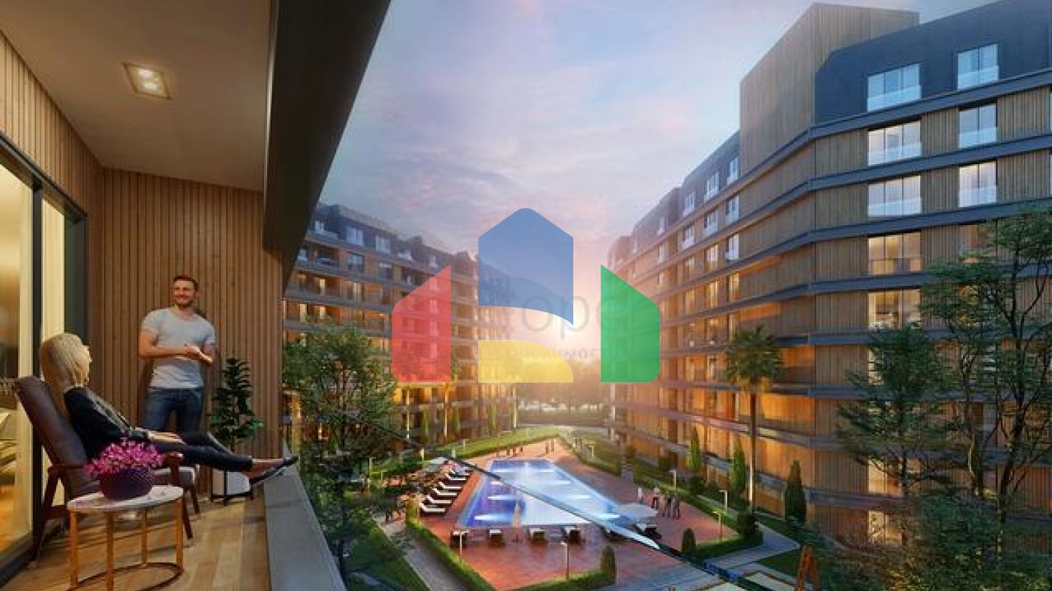 Житловий комплекс сімейної концепції, поруч з метро станцією