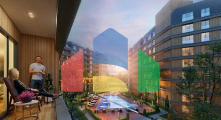 Житловий комплекс сімейної концепції, поруч з метро станцією