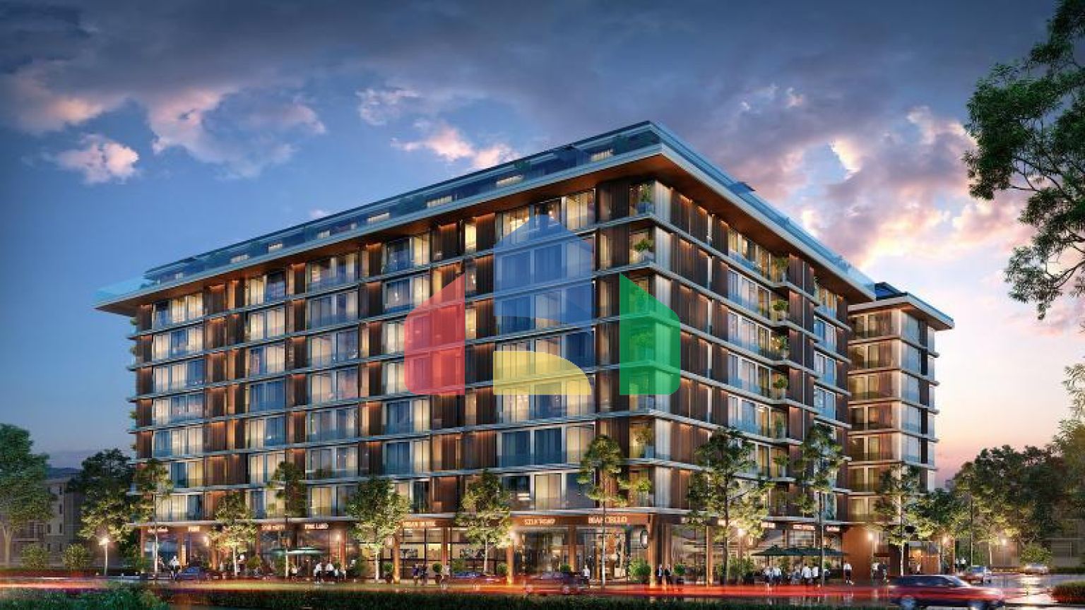 Квартира 2+1 с видом на море в Стамбуле