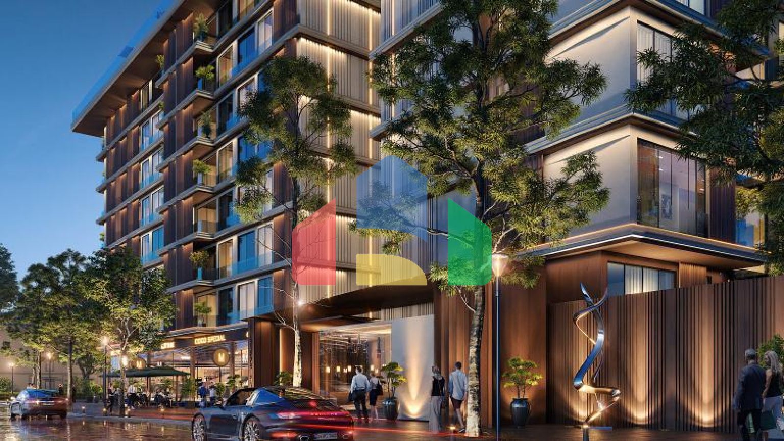 Квартира 2+1 с видом на море в Стамбуле