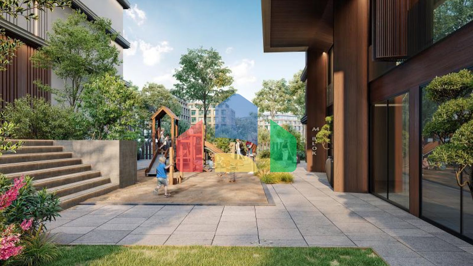 Квартира 2+1 с видом на море в Стамбуле