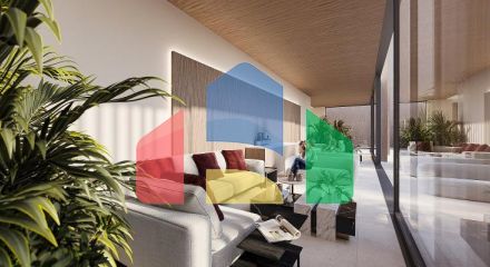 Квартира 2+1 с видом на море в Стамбуле