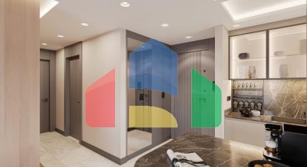 Квартира 2+1 с видом на море в Стамбуле