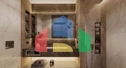 Квартира 2+1 с видом на море в Стамбуле