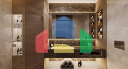 Квартира 2+1 с видом на море в Стамбуле