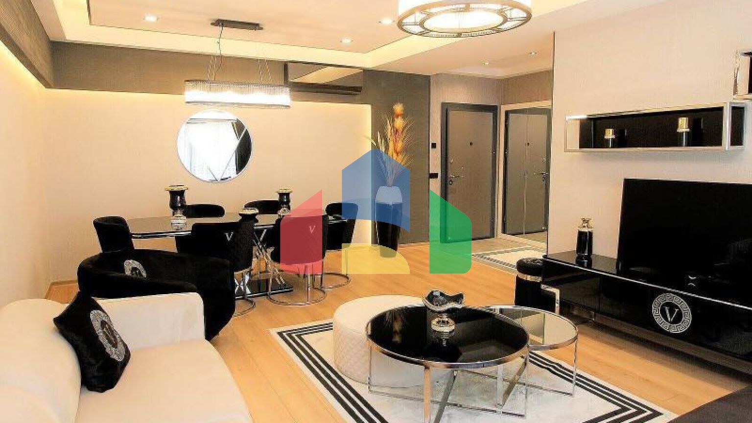 Квартира 1+1 с видом на море в Стамбуле