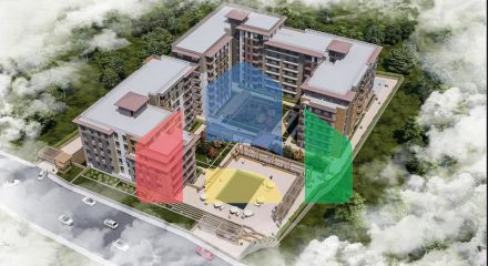 Квартира 2+1 с видом на море в Стамбуле