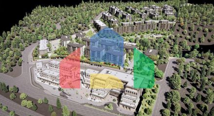 Квартира 3+1 с видом на море в Стамбуле