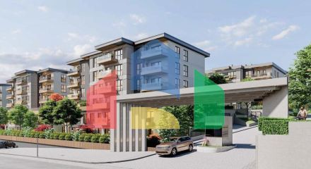 Квартира 3+1 с видом на море в Стамбуле