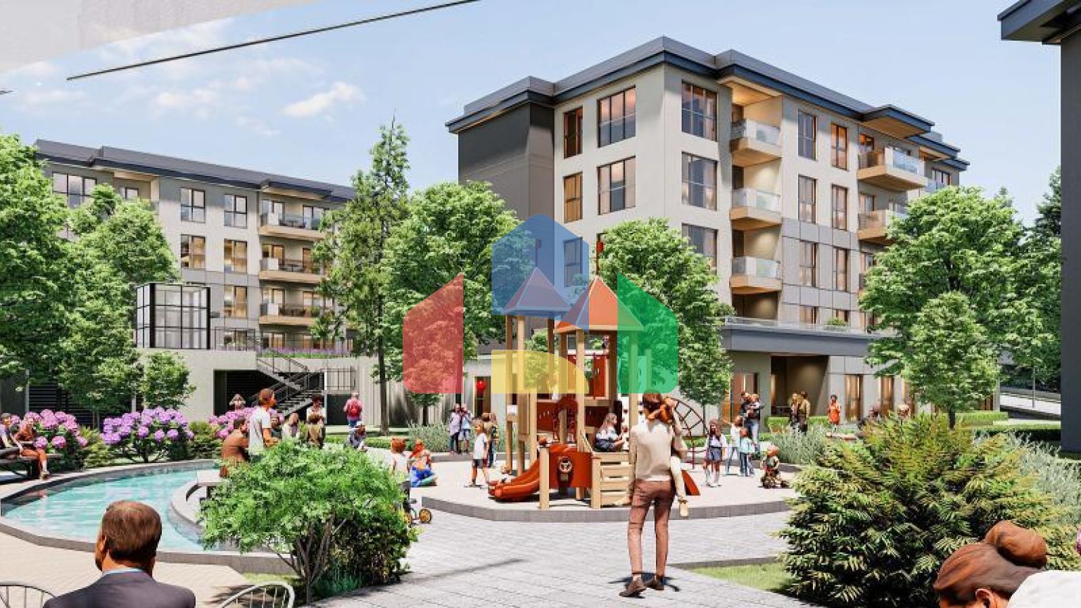 Квартира 3+1 с видом на море в Стамбуле