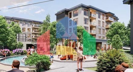 Квартира 3+1 с видом на море в Стамбуле