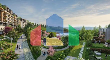 Квартира 3+1 с видом на море в Стамбуле