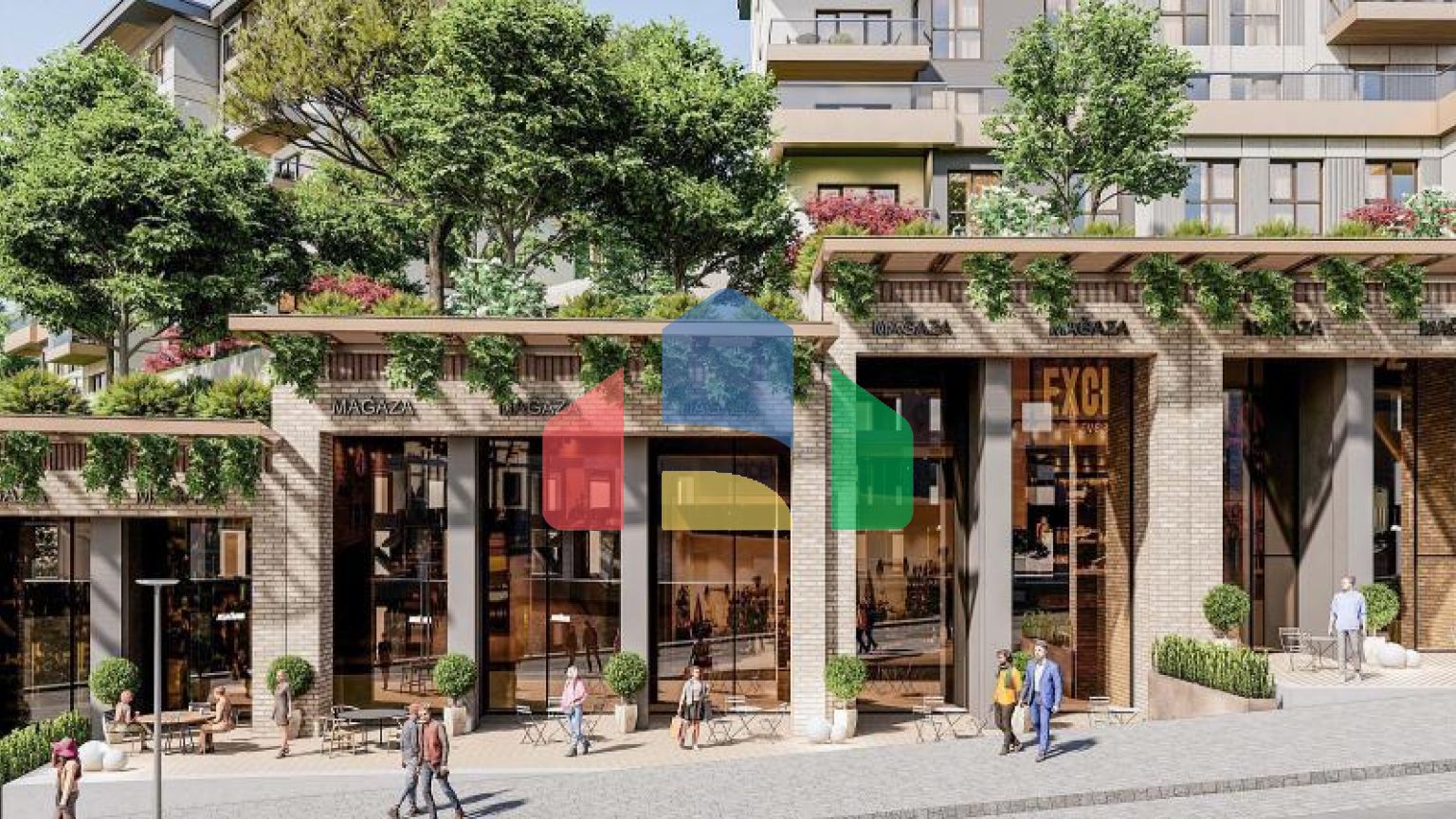 Квартира 3+1 с видом на море в Стамбуле