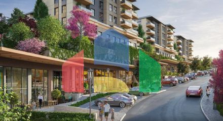 Квартира 3+1 с видом на море в Стамбуле