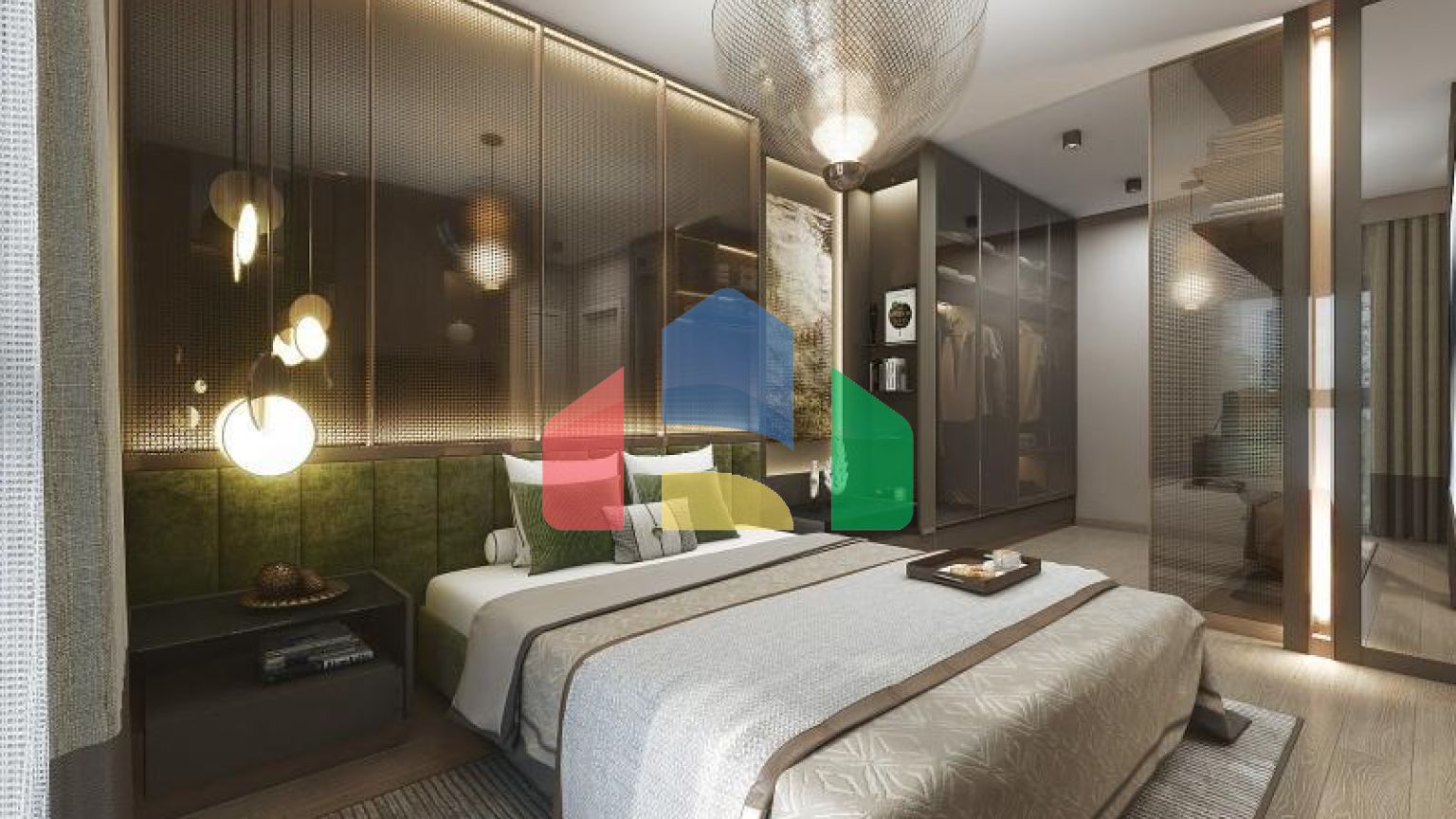 Квартира 3+1 с видом на море в Стамбуле