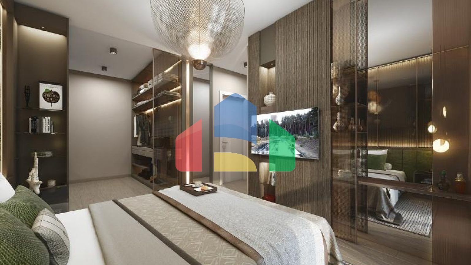 Квартира 3+1 с видом на море в Стамбуле