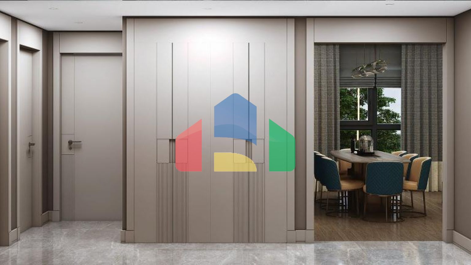 Квартира 3+1 с видом на море в Стамбуле