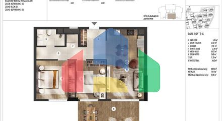 Квартира 3+1 с видом на море в Стамбуле