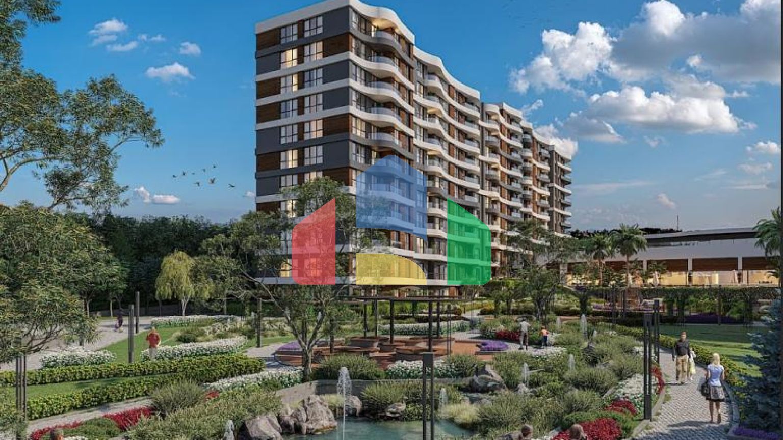 Квартира 1+1 в Стамбуле