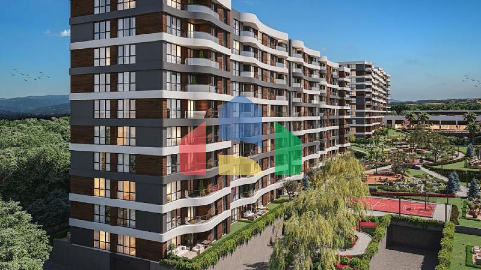 Квартира 1+1 в Стамбуле