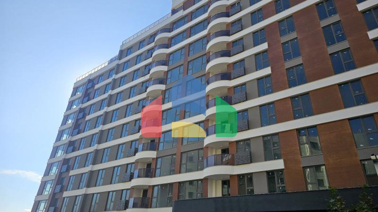 Квартира 2+1 с видом на море в Стамбуле