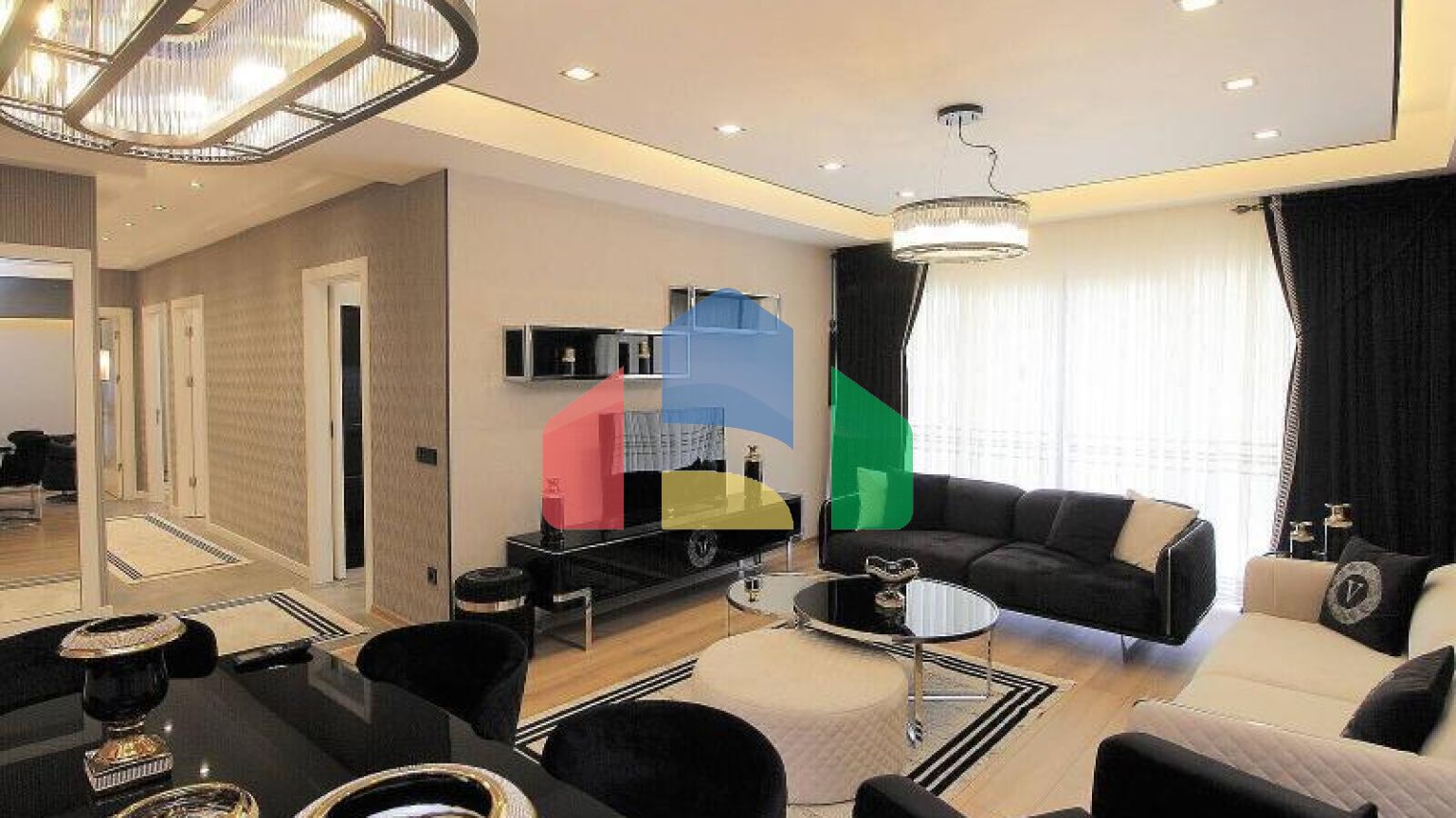 Квартира 2+1 с видом на море в Стамбуле