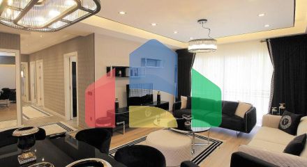 Квартира 2+1 с видом на море в Стамбуле