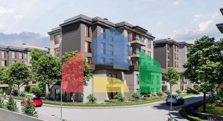 Квартира 2+1 с видом на море в Стамбуле Квартира 2+1 с видом на море в Стамбуле