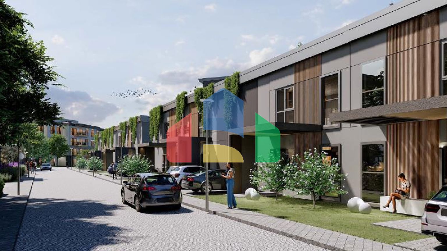 Квартира 2+1 с видом на море в Стамбуле