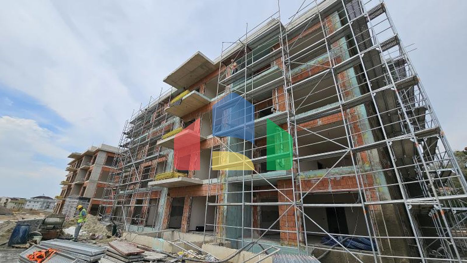 Квартира 2+1 с видом на море в Стамбуле