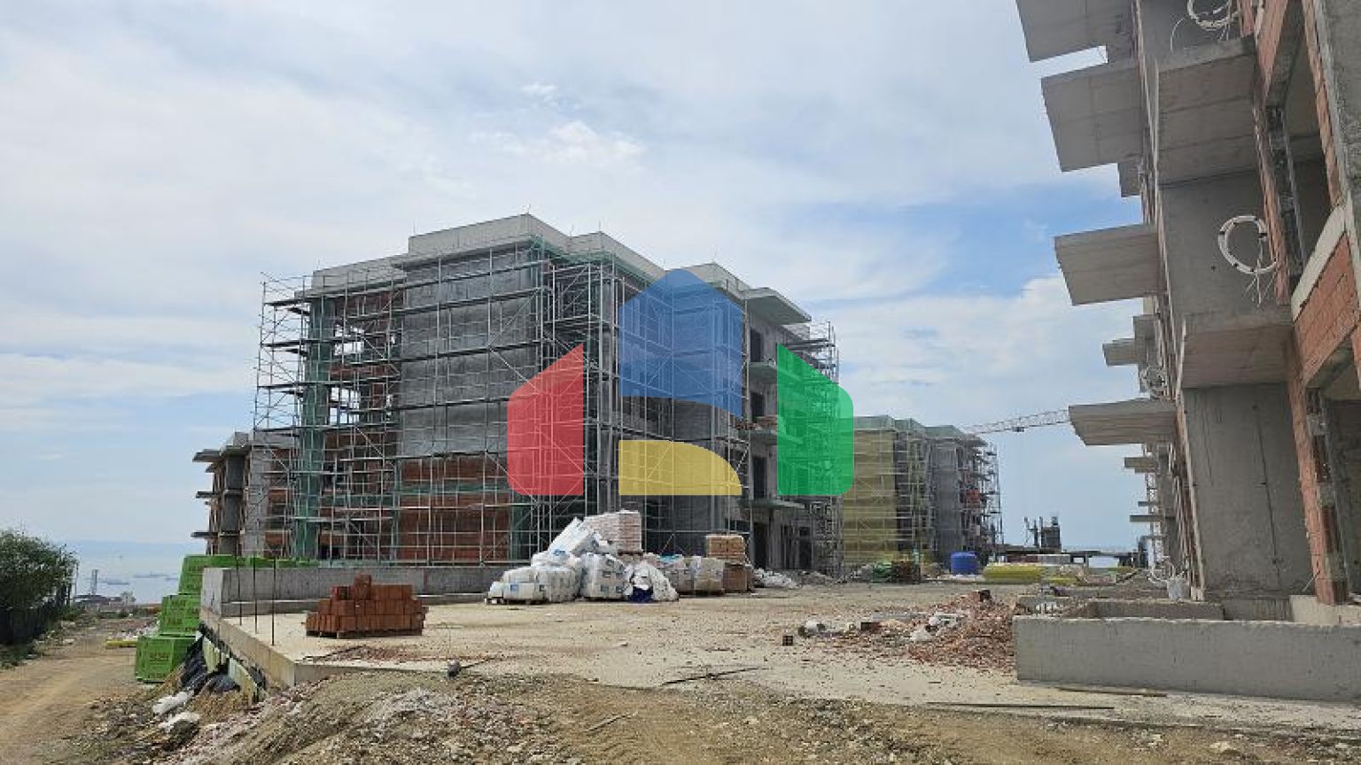 Квартира 2+1 с видом на море в Стамбуле