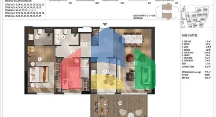 Квартира 2+1 с видом на море в Стамбуле Квартира 2+1 с видом на море в Стамбуле