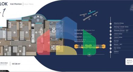 Квартира 2+1 в Стамбуле