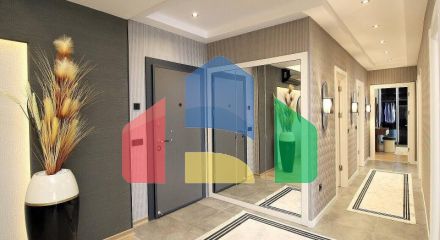 Квартира 3+1 с видом на море в Стамбуле